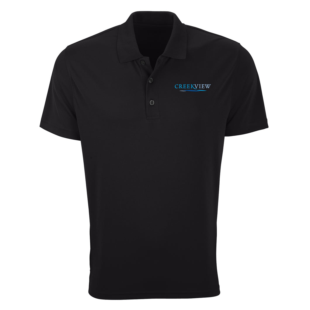 Creekview - Men's Vansport Omega Solid Mesh Tech Polo