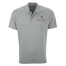 Load image into Gallery viewer, Wisteria - Men&#39;s Vansport Omega Solid Mesh Tech Polo
