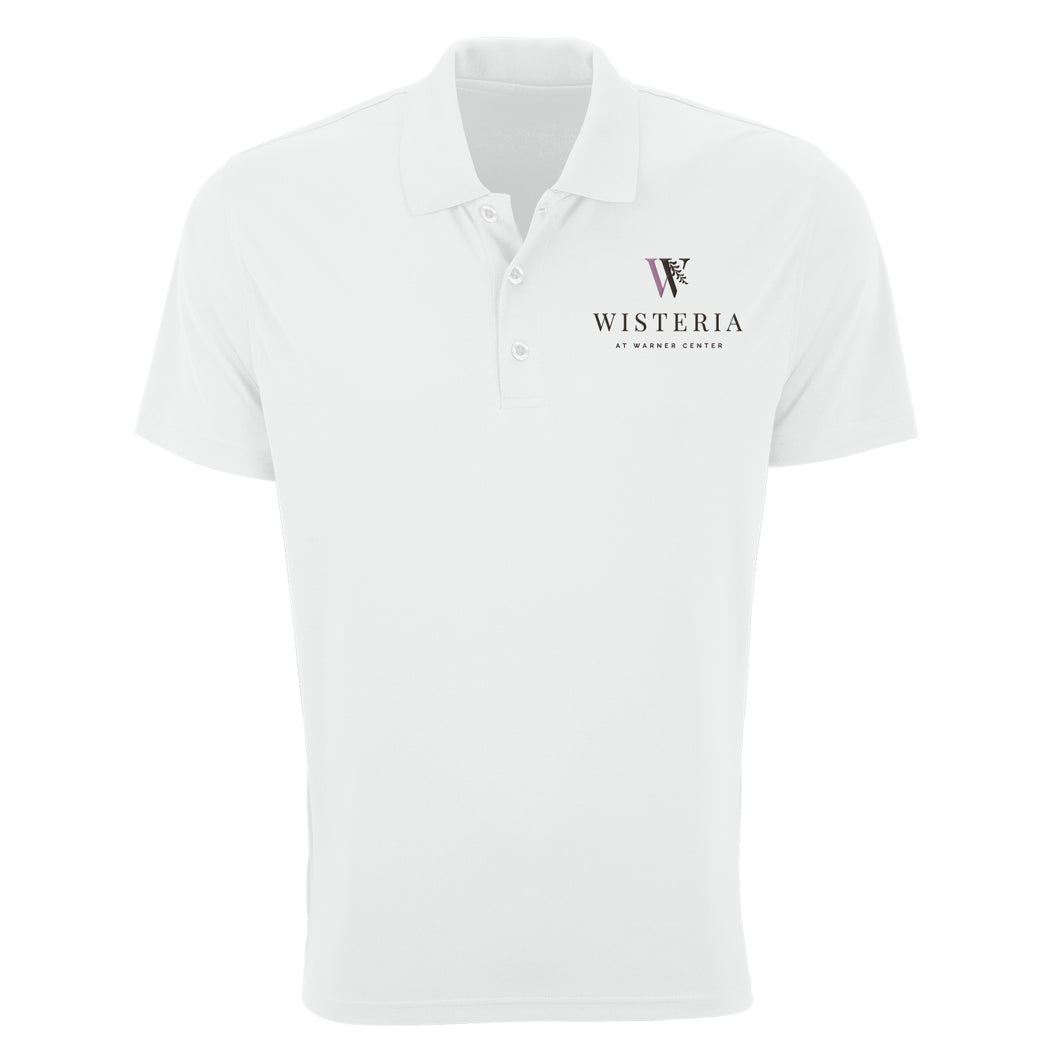 Wisteria - Men's Vansport Omega Solid Mesh Tech Polo